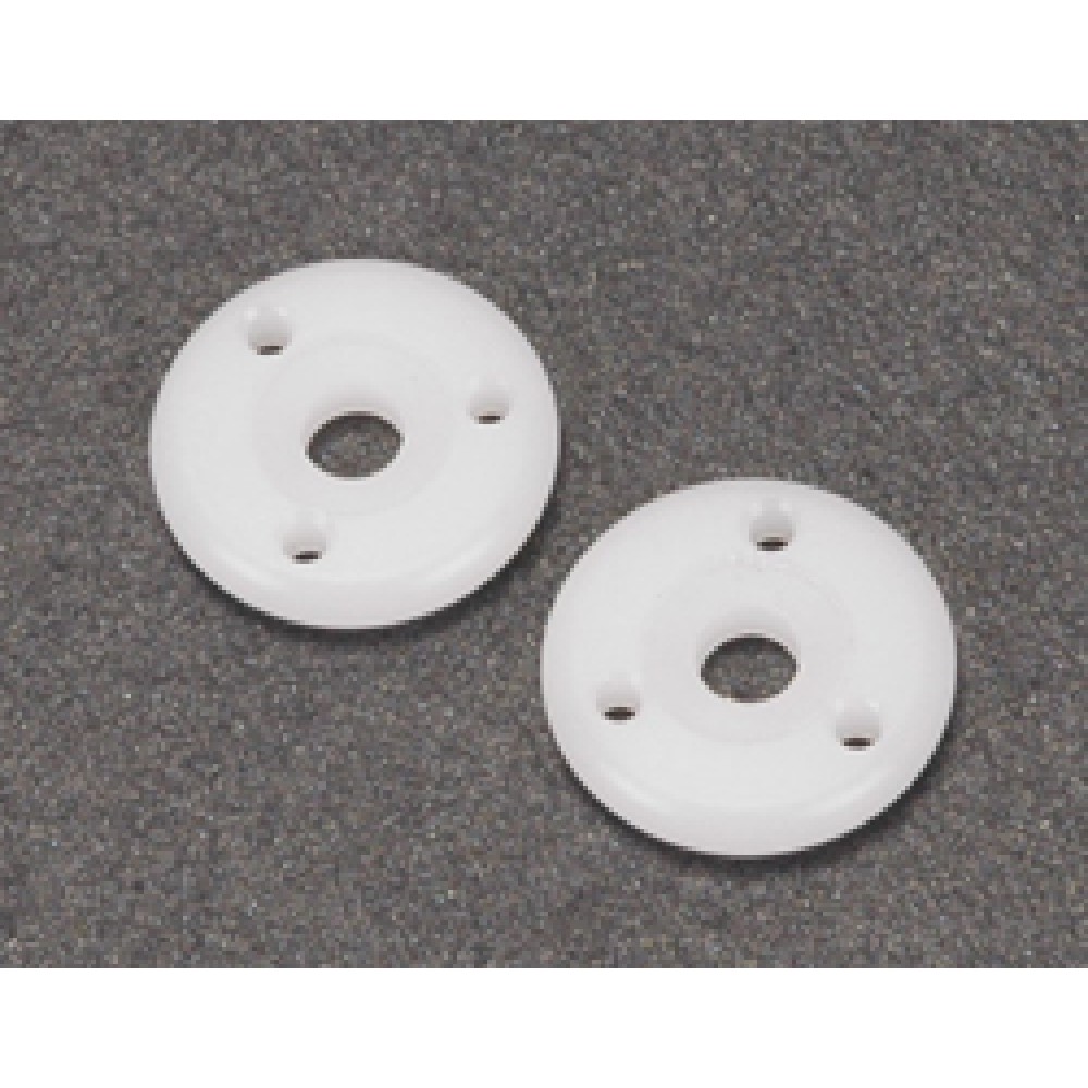 Schumacher U3770 Big Bore Rounded Pistons; 3 Hole White