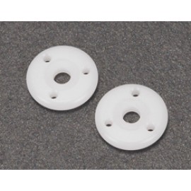 Schumacher U3770 Big Bore Rounded Pistons; 3 Hole White