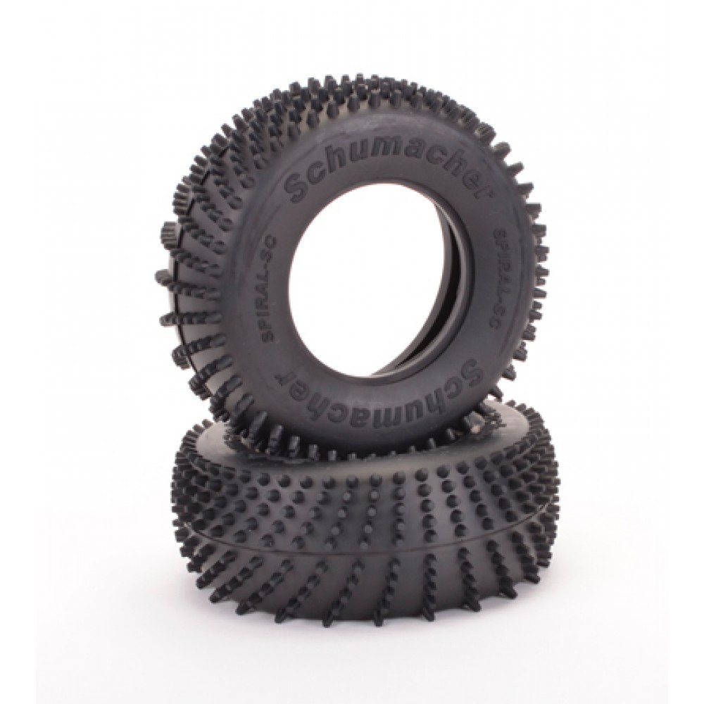 Schumacher U6800 Short Course Spiral - Silver (pr)