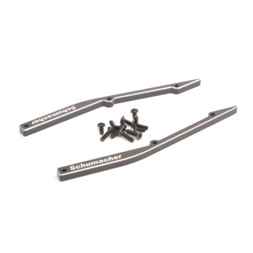Schumacher U7098 Alloy Sidepods (pr) - Cougar KC/D