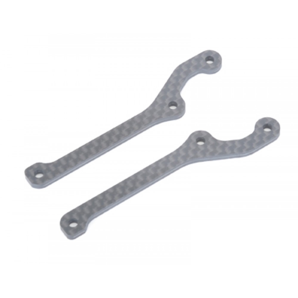 Schumacher U7374 C/F Front Topdeck 2.50mm - CAT L1 (pr)