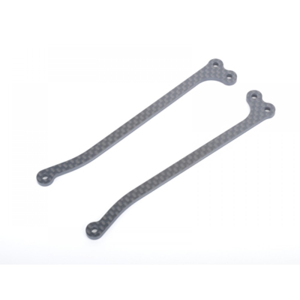 Schumacher U7375 C/F Rear Topdeck 2.50mm - CAT L1 (pr)