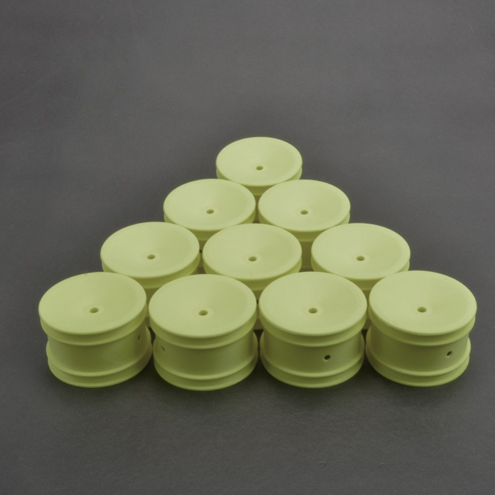 Schumacher U7461 Wheel Rear Off-Road - Neon Yellow V2 - 5pr